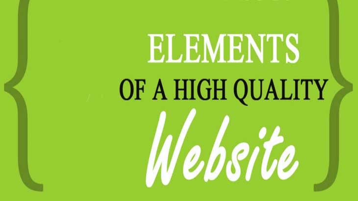 elements of a quality website